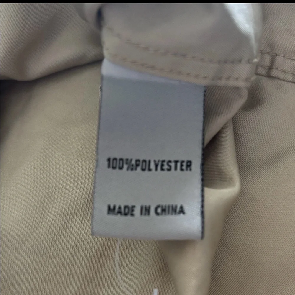 Stacy Adams Beige Floral Short Sleeve Button-Down Hawaiian Shirt - Picture 9 of 10